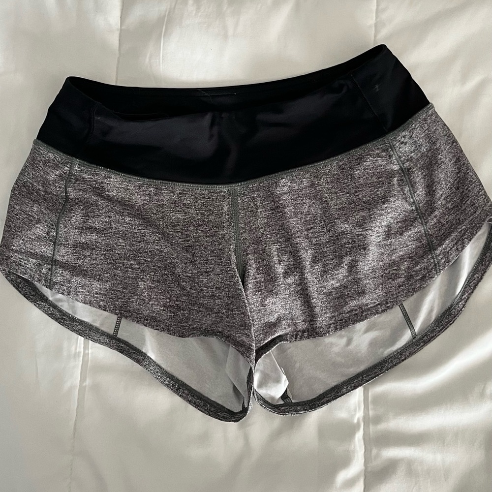 Lululemon shorts. Size 2. Grey.